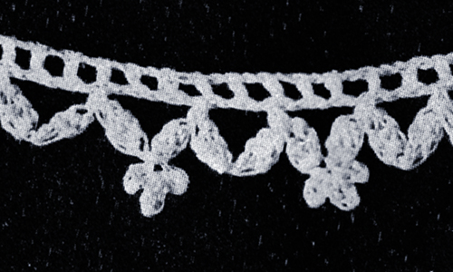 Ruffle Edging Pattern #1849