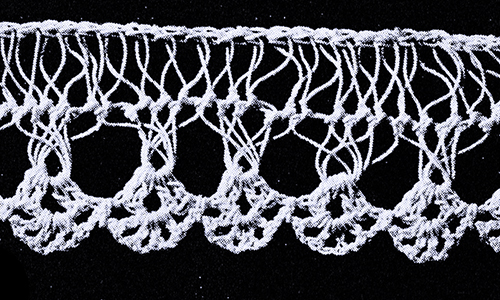 Hairpin Lace Edging Pattern #1850