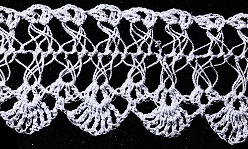Hairpin Lace Edging Pattern #1851