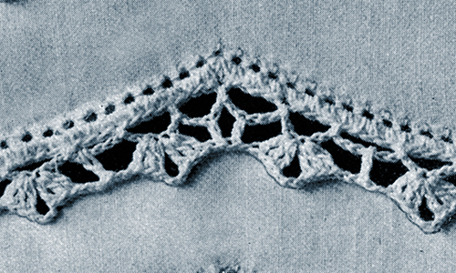 Trousseau Edging Pattern #1861