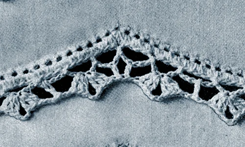 Trousseau Edging Pattern #1861