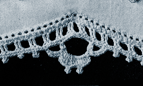 Trousseau Edging Pattern #1862