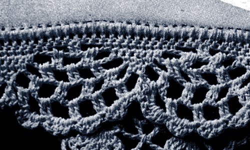 Trousseau Edging Pattern #1863