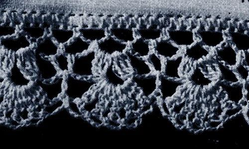 Trousseau Edging Pattern #1864