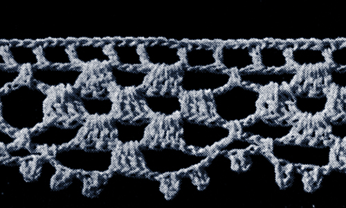 Trousseau Edging Pattern #1865