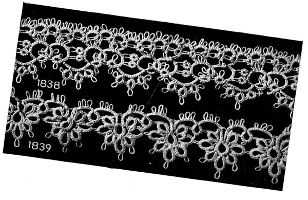Tatted Wedding Cake Lace Edging Patterns