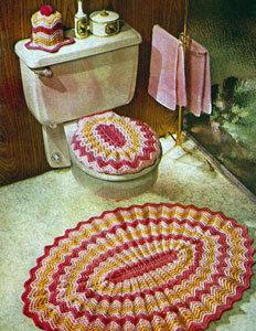 Ripple Bathroom Set Pattern