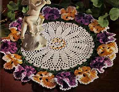 Pansy Doily Pattern