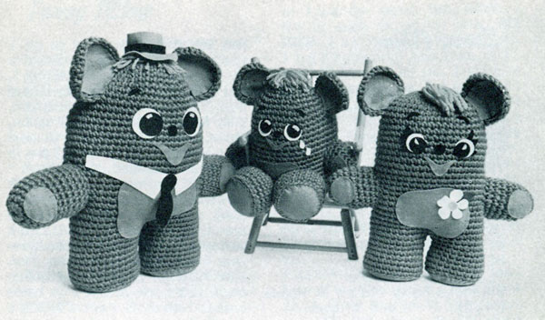 Three Little Bears Patterns