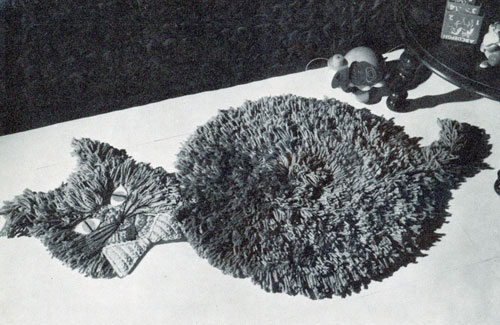 Meow Meow Rug Pattern