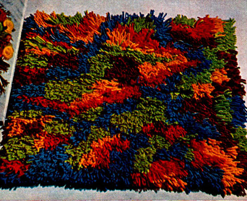 Cut Loop Rug Pattern