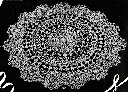 Tatted Doily Pattern #2210