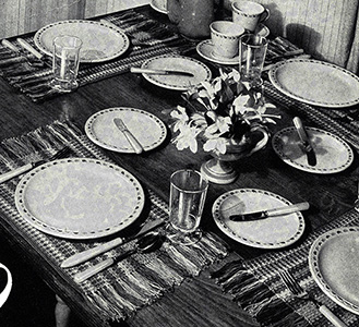 Luncheon Set Pattern #2214