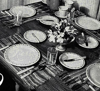 Luncheon Set Pattern #2214