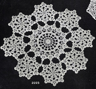 Clover Leaf Doily Pattern #2223