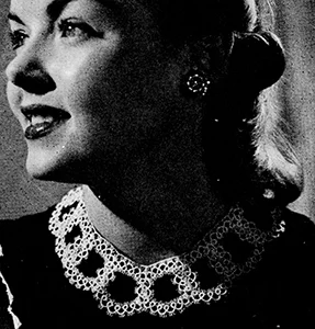 Tatted Collar Pattern
