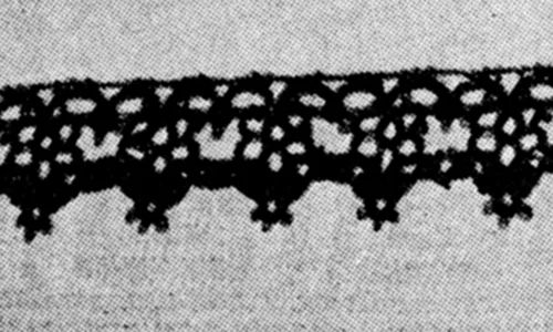 Tatted Towel Edging Pattern #1