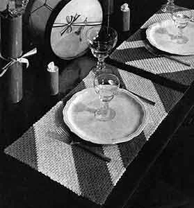 Placemats Pattern, No. 2807