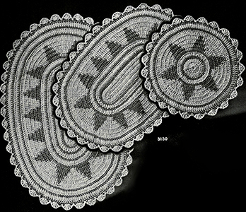 Hot Plate Mats Pattern #3130