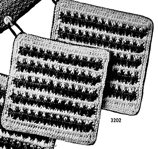 Potholder Pattern #3202