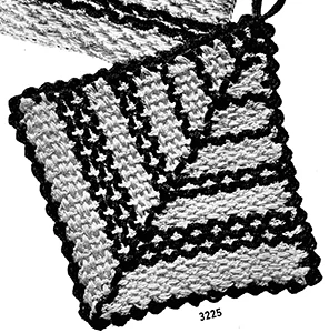 Potholder Pattern #3225