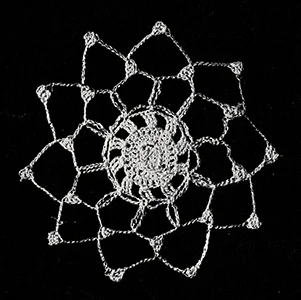 Lacy Medallion Pattern
