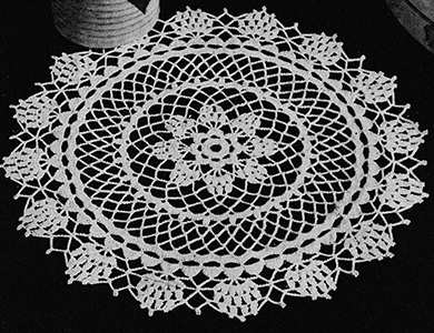 8 Pointed Star Doily Pattern #4403