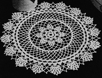 8 Pointed Star Doily Pattern #4403