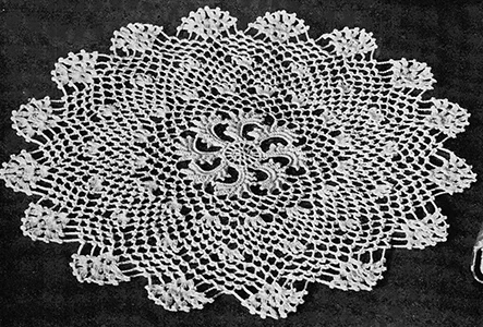 Scroll Doily Pattern #4411