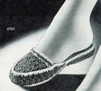 Scuffs With Heel Pattern | No. 4701