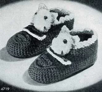 Puss in Boots Slippers Pattern | No. 4719