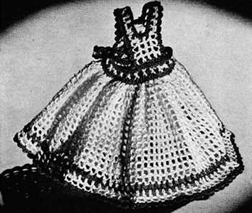 Pinafore Dish Cloth Pattern