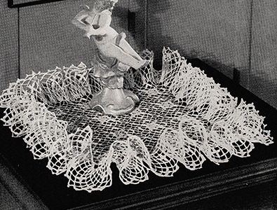 Square Ruffle Doily Pattern #5904