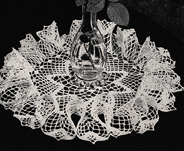 Star Ruffle Doily Pattern #5906