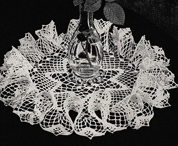 Star Ruffle Doily Pattern #5906
