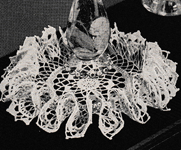 Shaded Ruffle Doily Pattern #5909