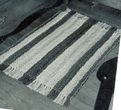 Crocheted Chain Braided Rug Pattern