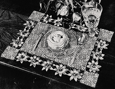 Passion Flower Luncheon Set Pattern #6404