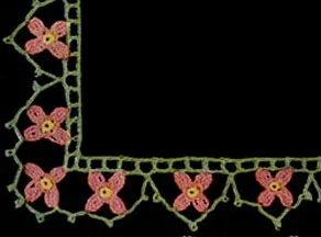 Mountain Pink Edging Pattern