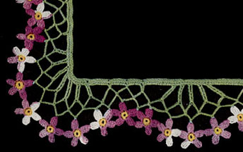 African Violet Edging Pattern