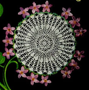 Violet Doily Pattern