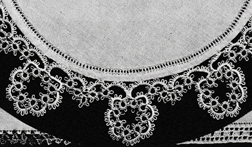 Dainty Tatted Edging Pattern #700