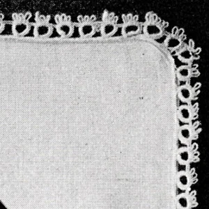 Dainty Tatted Edging Pattern #704