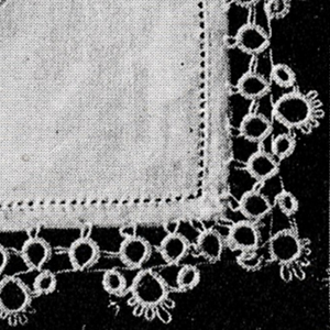 Dainty Tatted Edging Pattern #706