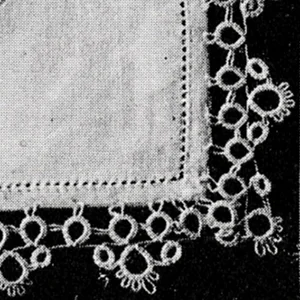 Dainty Tatted Edging Pattern #706