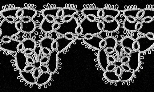 Dainty Tatted Edging Pattern #709