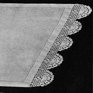 Scarf Edging Pattern #712