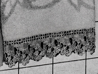 Towel Edging Pattern #720