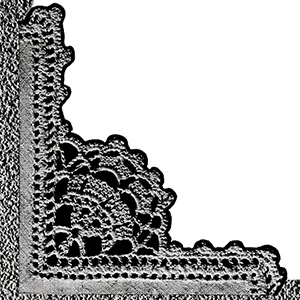 Pillow Case Edging Pattern #735