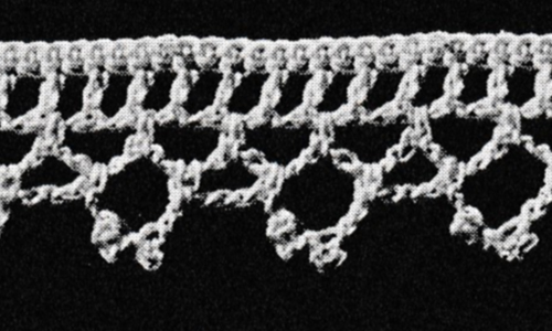 Childrens Wear Edging Pattern #767